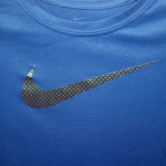 Dri-Fit Nike Youth Lg Blue T-shirt - Picture 3 of 6